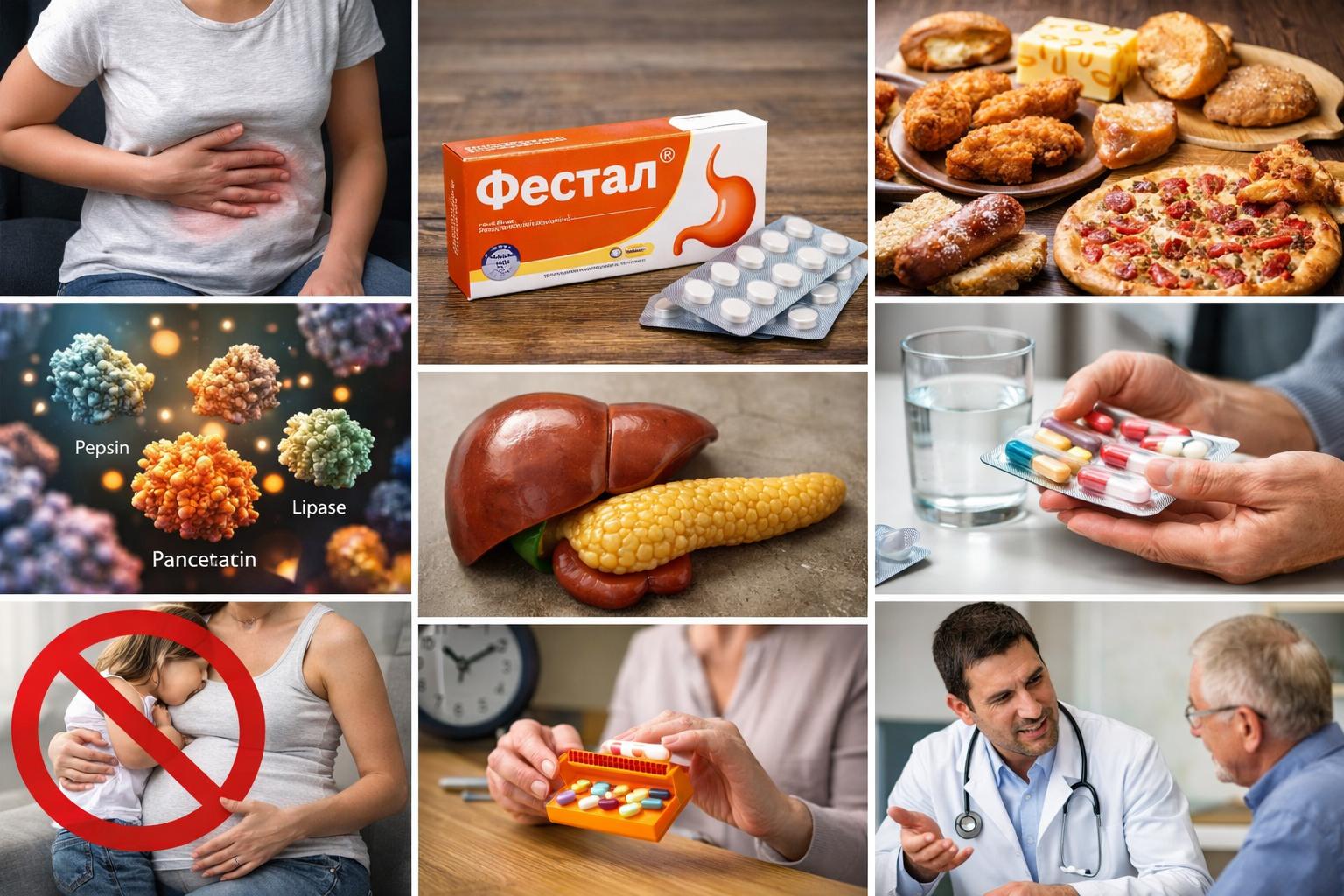 Фестал: практическое руководство для тех, кто хочет разобраться в ферментной поддержке пищеварения